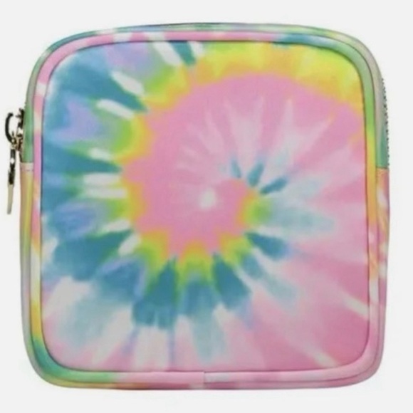 Tie Dye Stoney Clover Lane Mini Pouch - Picture 1 of 2